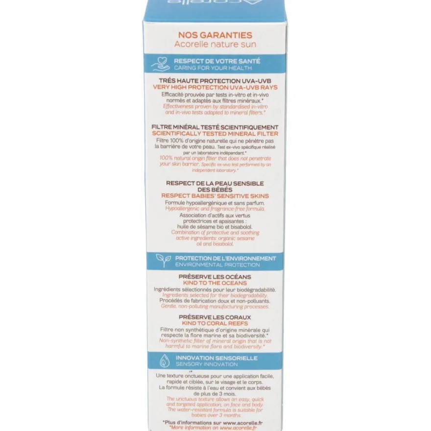 Crema Solar Bebe spf50+ 50ml. Bio 2 - Acorelle