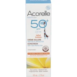Crema Solar Bebe spf50+ 50ml. Bio 2 - Acorelle