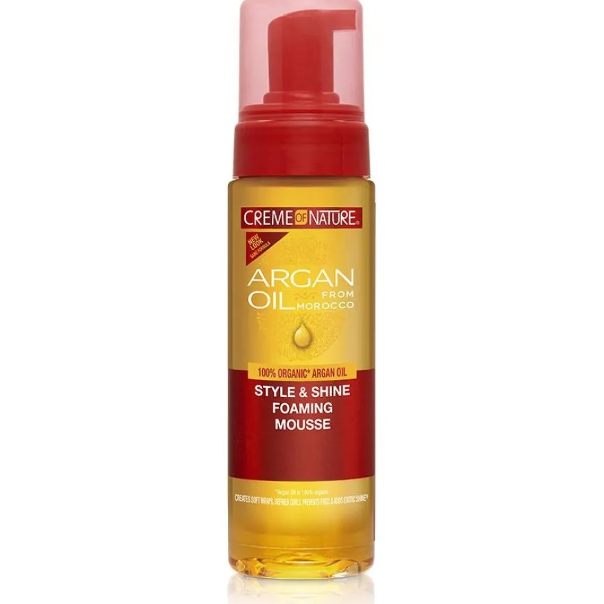 Creme Of Nature Espuma Definición Rizos Aceite Argán 207Ml