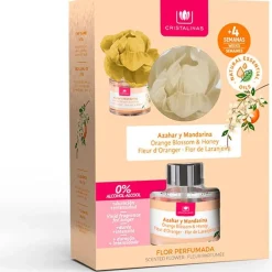 Cristalinas Flor Perfumada Ambientador Azahar Y Mandarina 40Ml