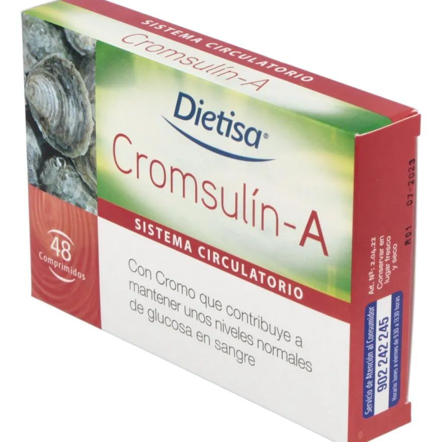Cromsulin a (diabetes) 48comp - Dietisa