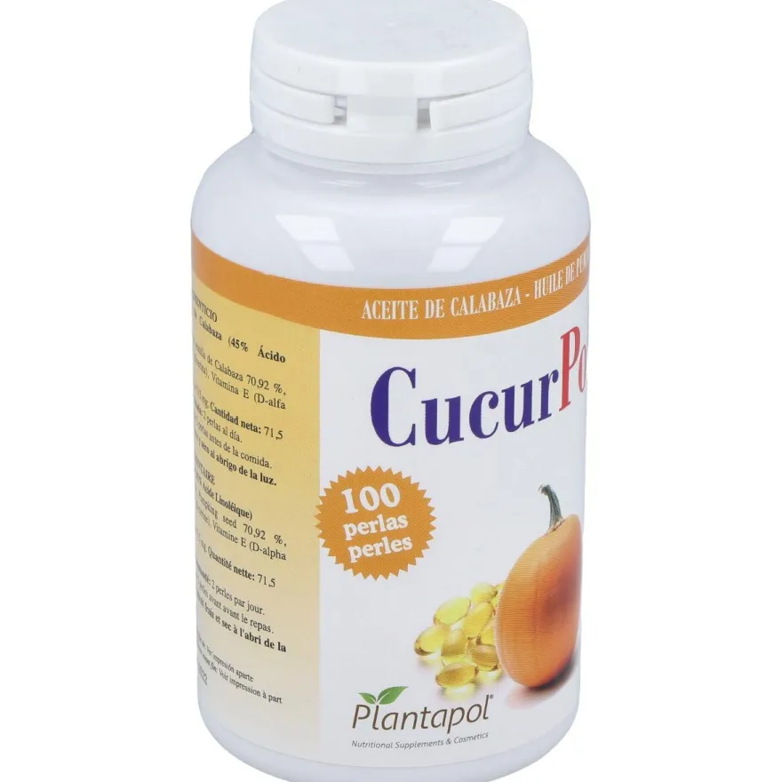 Cucurpol Aceite Calabaza 100 Perlas - Plantapol