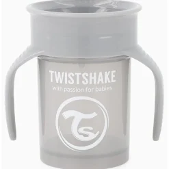 360 Cup 6+ Pastel Plava Gris 1ud - Twistshake