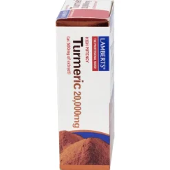 Curcuma 20.000mg. (95% de Curcumina) 60comp - Lamberts