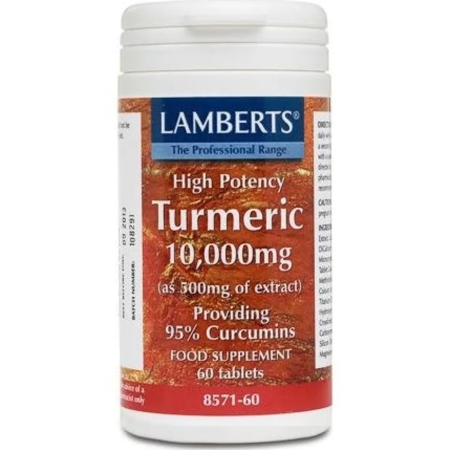 Curcuma 20.000mg. (95% de Curcumina) 60comp - Lamberts