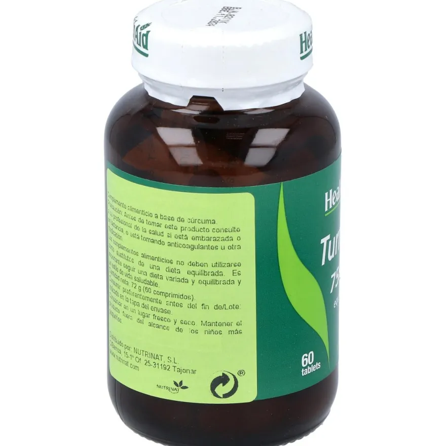 Curcuma Raiz (turmeric) 60comp - Health Aid