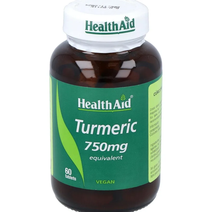 Curcuma Raiz (turmeric) 60comp - Health Aid