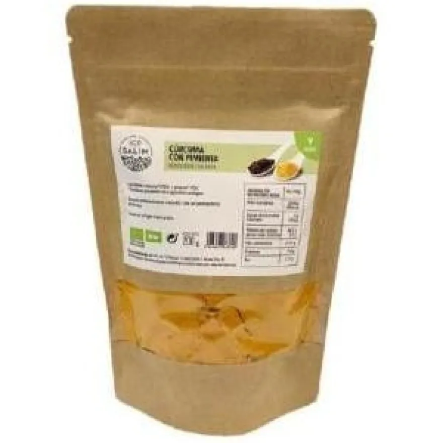 Curcuma Y Pimienta En Polvo 200Gr. Bio Vegan