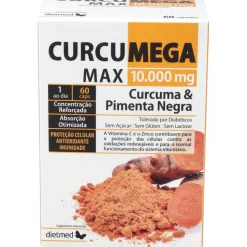 Curcumega Max 10.000 mg 60caps - Dietmed