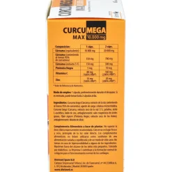 Curcumega Max 10.000 mg 60caps - Dietmed