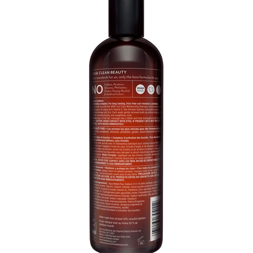 Curl Care Moisturizing Shampoo 355 ml - Hask