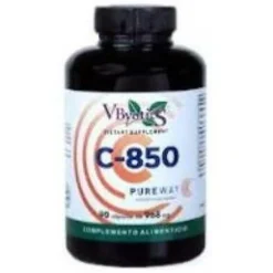C - 850 Vitamina Pureway 90caps - Vbyotics
