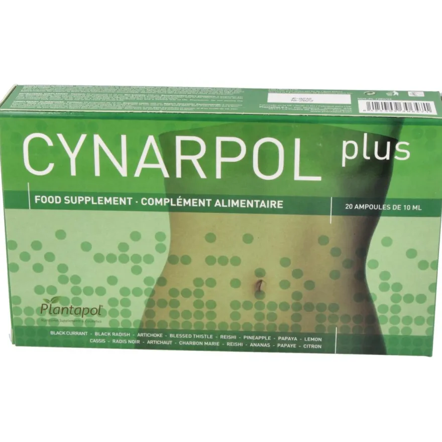 Cynarpol Plus (Alcachofa+R.Negro+C.Mariano) 20Amp.