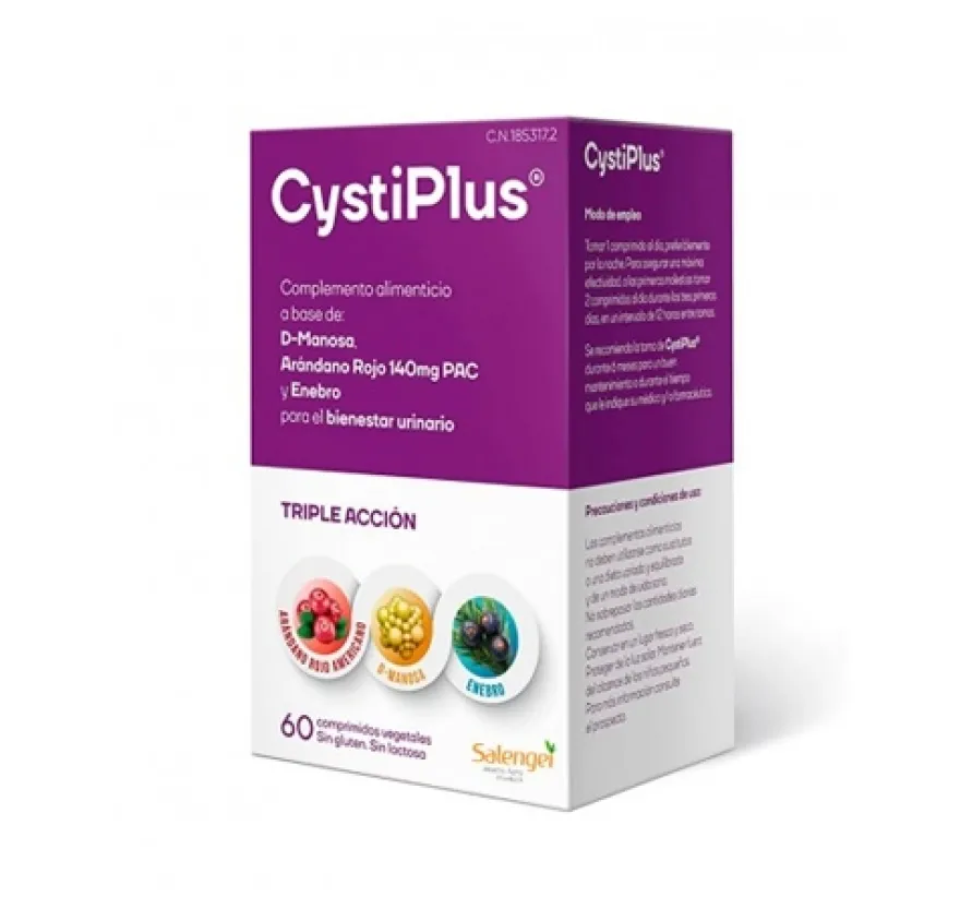 Cystiplus Triple Acción, 60 Comp. - Salengei