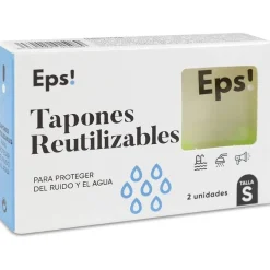 Deiters Teps! Tapón Silicona Reutilizables Talla S, 2 Unidades - Welnia
