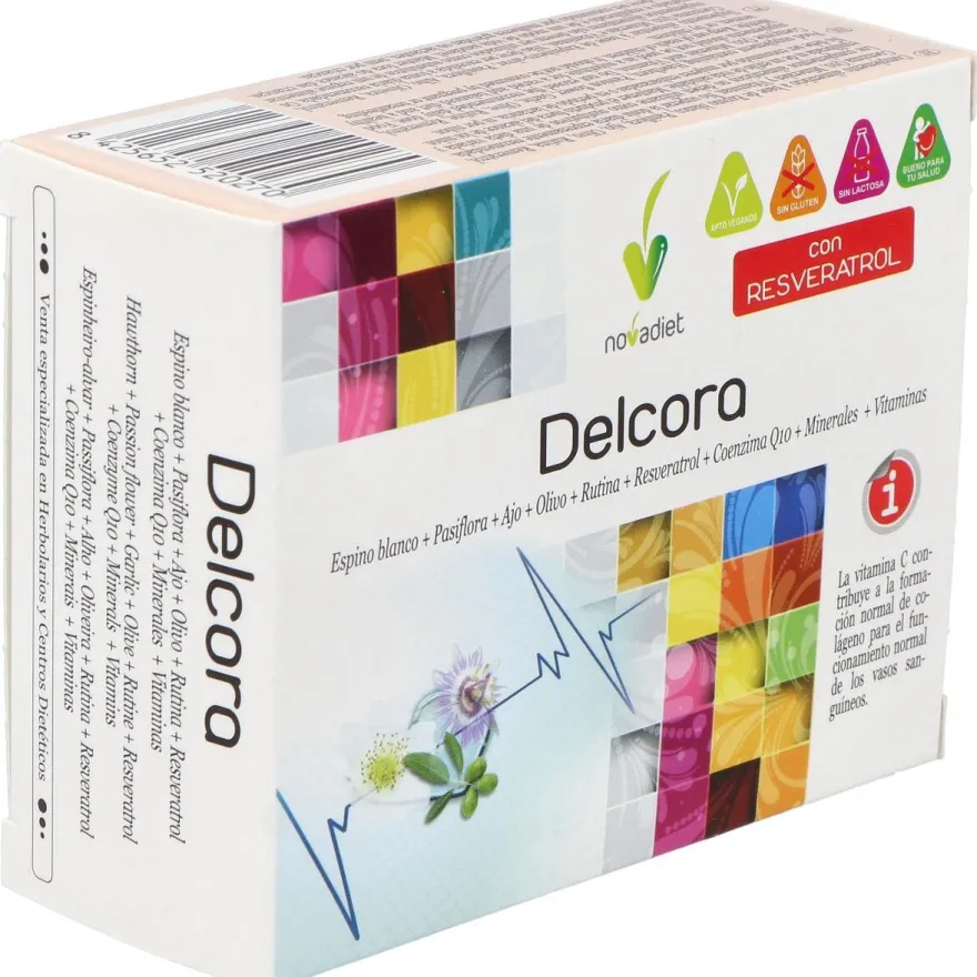 Delcora 60 Cápsulas - Novadiet