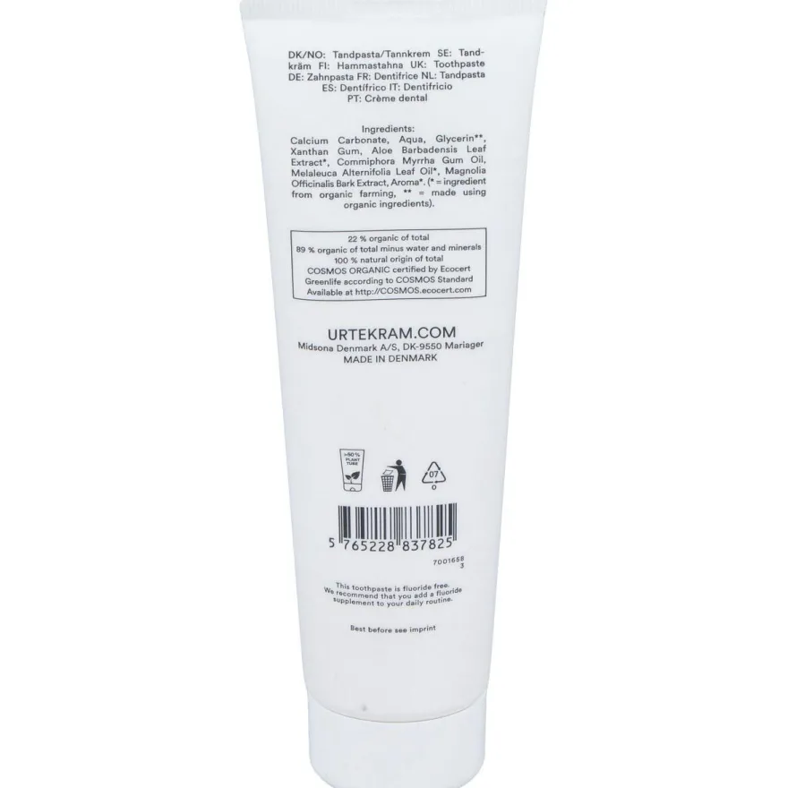 Dentifrico Arbol del Te 75ml - Urtekram
