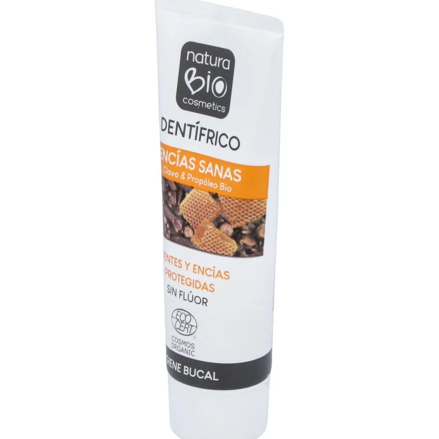 Dentifrico Encias Sanas Propoleo - Clavo 75ml. Bio - Naturabio Cosmetics