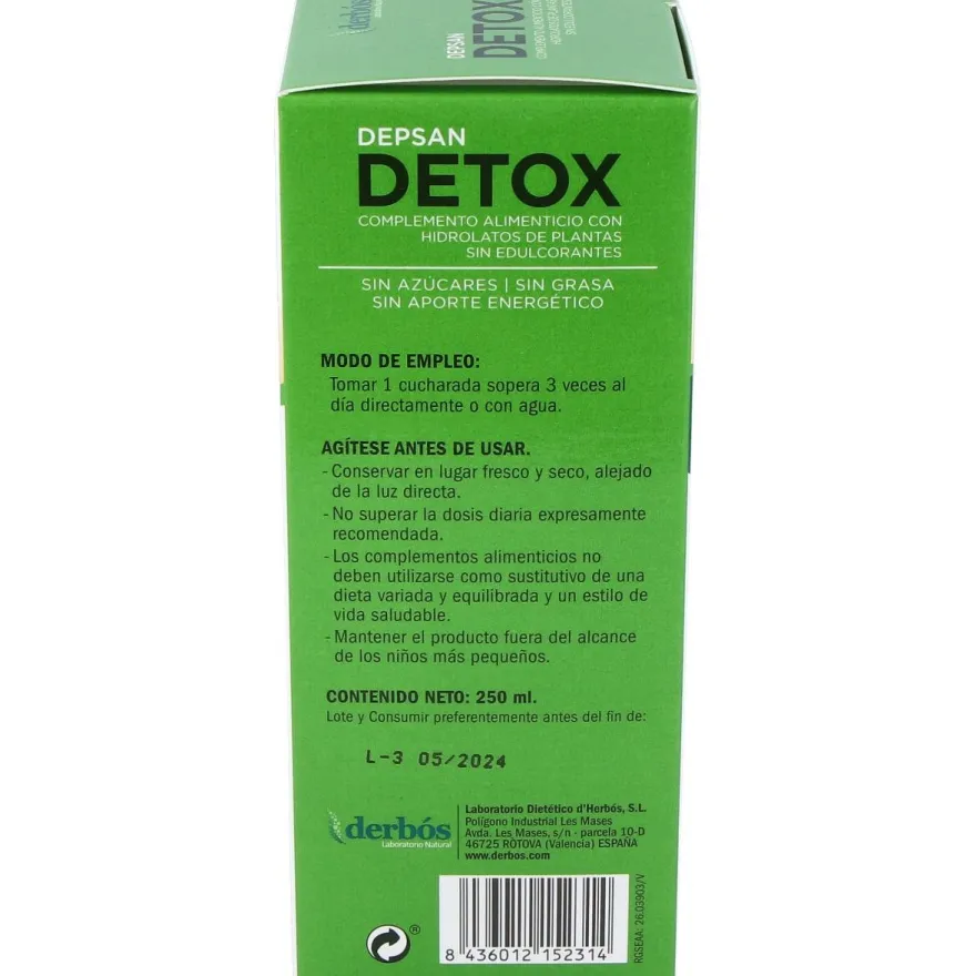 Depsan Detox 250ml - Derbos