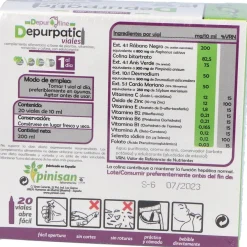 Depurpatic Unicadose 20viales - Pinisan