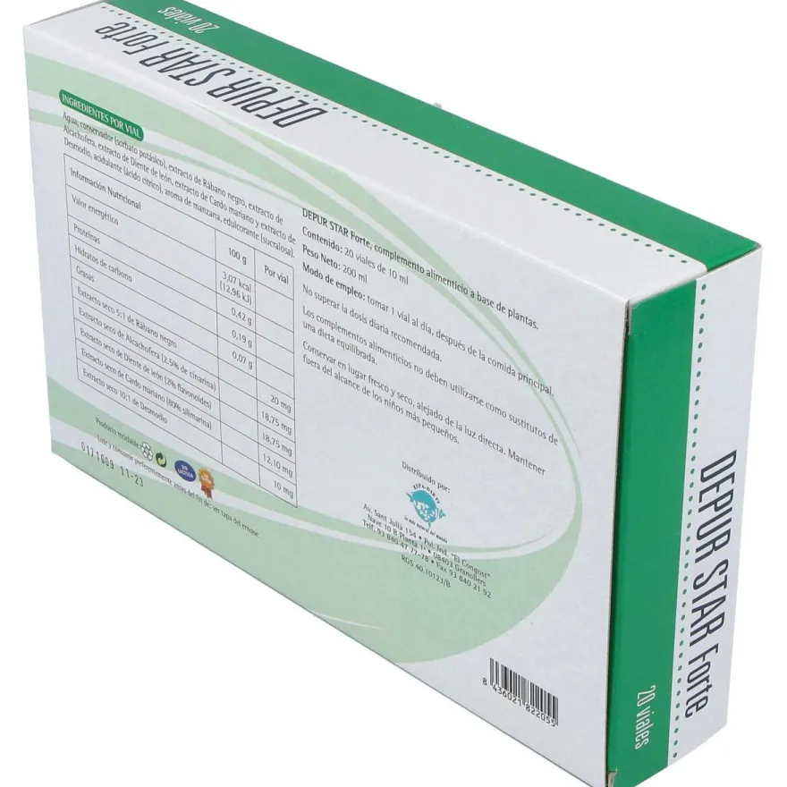 Depur Star Forte 20uds - Espadiet