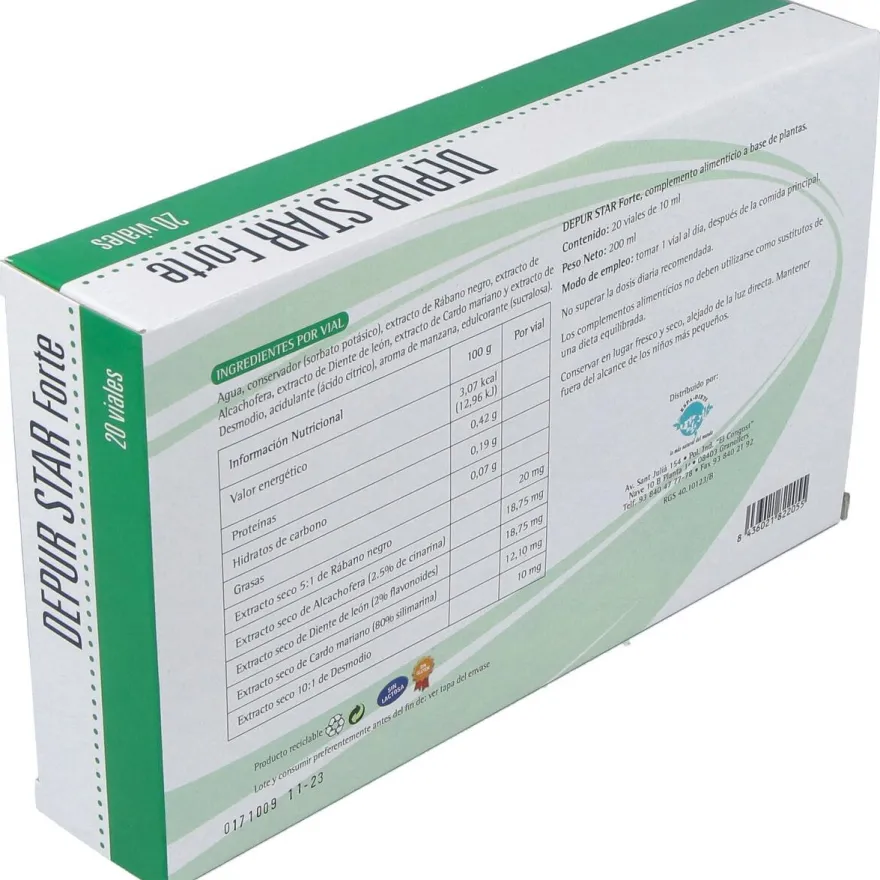 Depur Star Forte 20uds - Espadiet