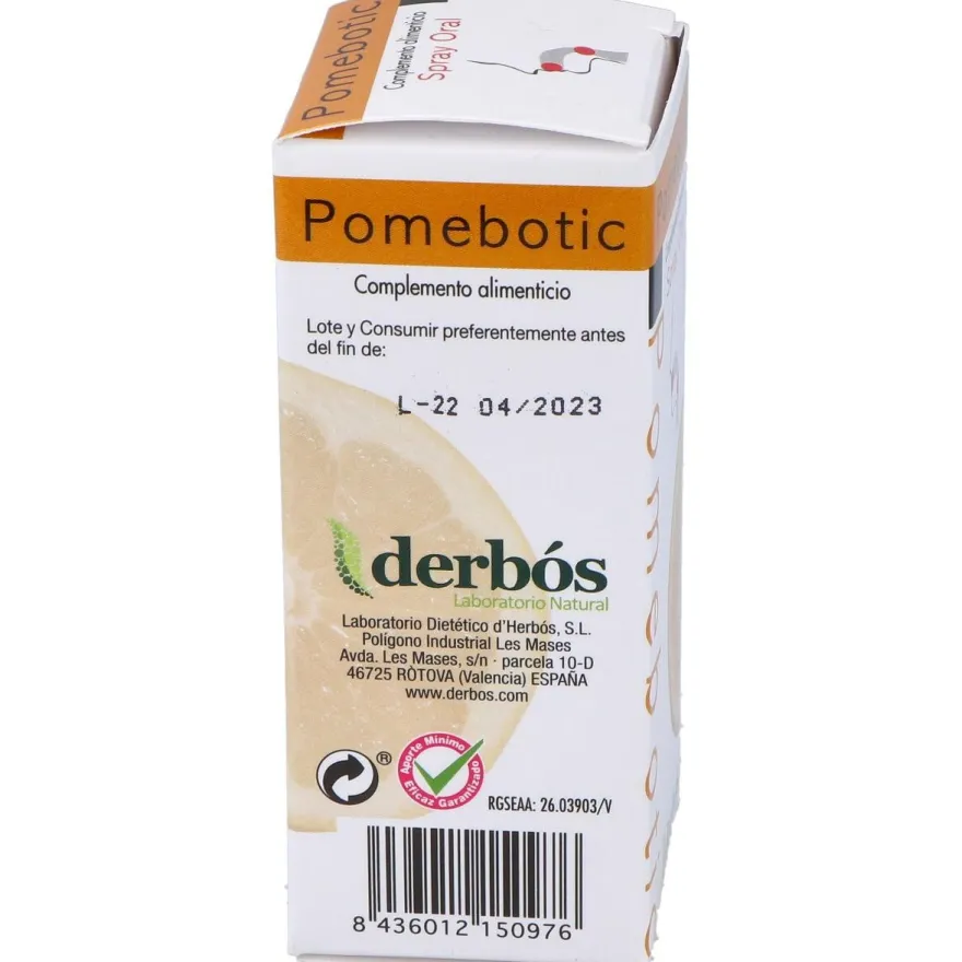 Derbós Pomebotic Spray Oral 30ml - Derbos