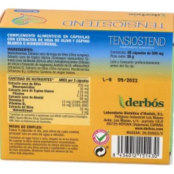 Derbós Tensiostend 60cáps - Derbos