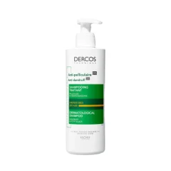 Dercos Champú Anticaspa DS, Cabello Seco, 400 ml. - Vichy