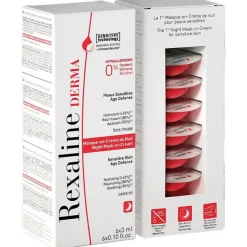 Derma Night Mask - In - Cream 6x3ml - Rexaline
