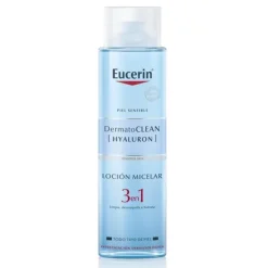 DermatoClean [Hyaluron] Agua Micelar 3 en 1, 400 ml. - Eucerin