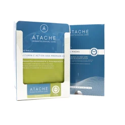 Dermic + ProMask Vitamina C Mascarilla Antioxidante y Fotoreparadora, 10 Unidades. - Atache