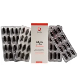Dermilid Cabello y Uñas, 60 Caps. - Dermilid