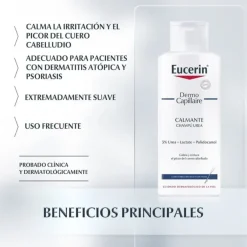 DermoCapillaire Champú Urea, 250 ml. - Eucerin