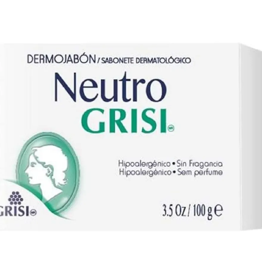 Dermojabon Neutro Grisi (1 Envase 100 g) - Biosalud