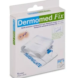 Dermomed Fix Segunda Piel - Aposito Esteril Banda (1 Unidad 75 cm X 8 Cm) - Uriach-aquilea Otc S.l