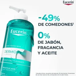 DermoPure Clinical Gel Limpiador Purificante, 200 ml. - Eucerin