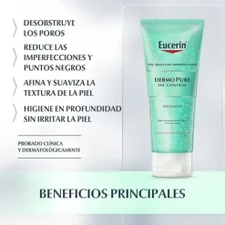 DermoPure Oil Control Exfoliante, 100 ml. - Eucerin
