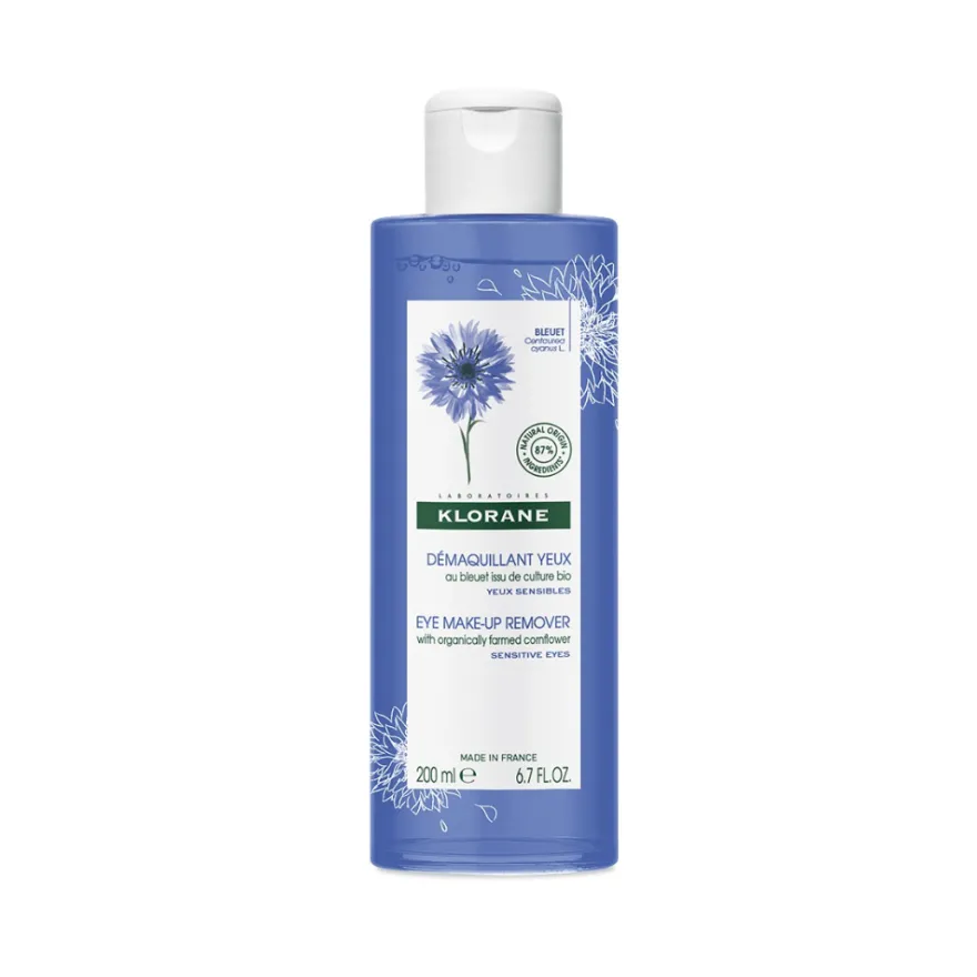 Desmaquillante de Ojos al Aciano BIO, 200 ml. - Klorane