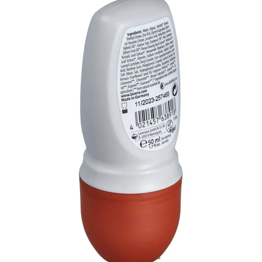 Desodorante Roll - On 48h + Strong y Natural 50ml - Lavera