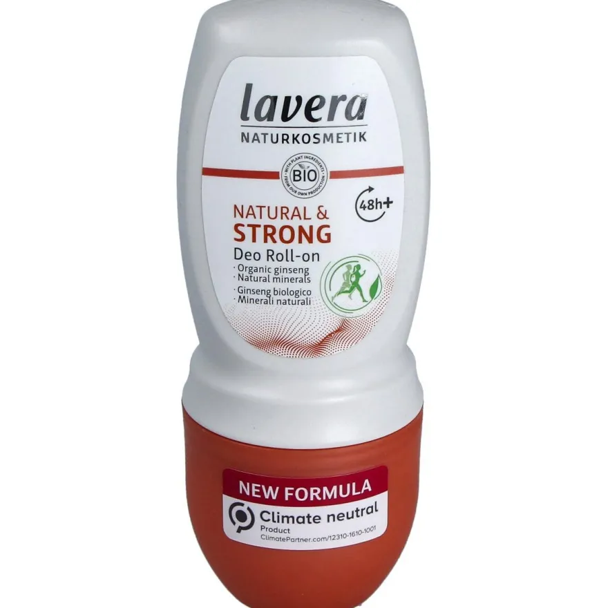Desodorante Roll - On 48h + Strong y Natural 50ml - Lavera