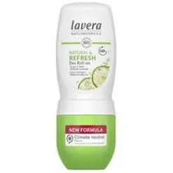 Desodorante Roll - On 48 Refresh y Natural 50ml - Lavera