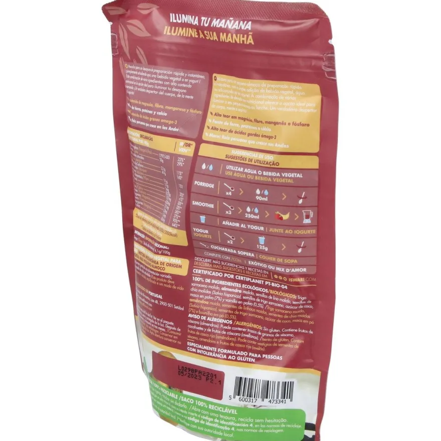 Despertar Buda Maca y Vainilla Bio 360g - Iswari