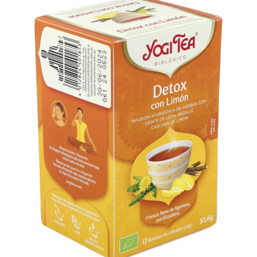 Detox con Limon 17infusiones - Yogi Tea