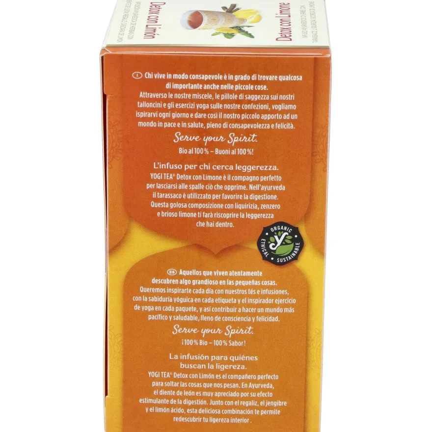 Detox con Limon 17infusiones - Yogi Tea
