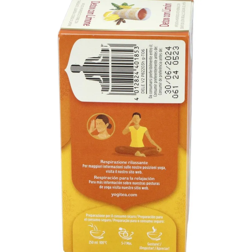 Detox con Limon 17infusiones - Yogi Tea
