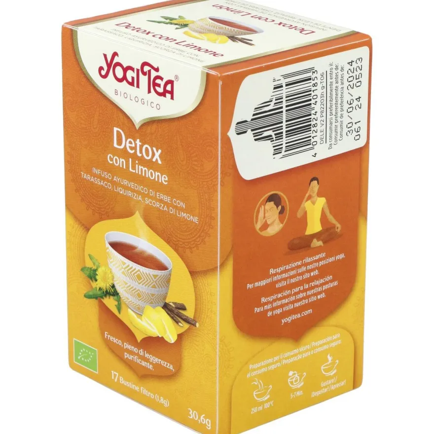 Detox con Limon 17infusiones - Yogi Tea