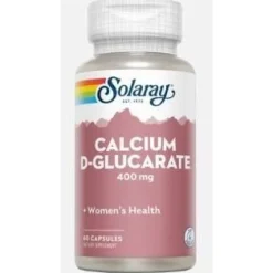 D - Glucarate Calcium 200mg 60caps - Solaray
