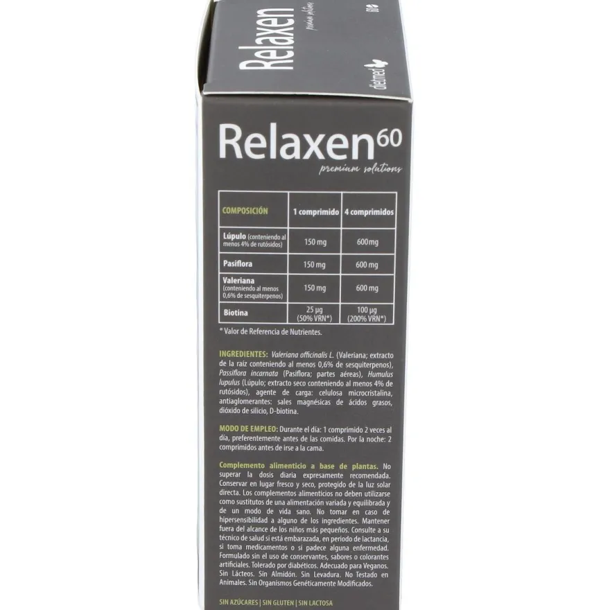 Dietmad Relaxen Pasiflora Valeriana 60comp - Dietmed