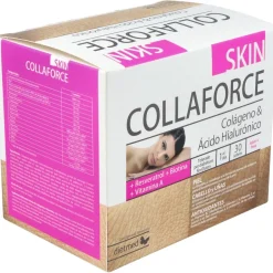 Dietmed Collaforce Skin Colágeno Y Ácido Hialurónico 30Sobres
